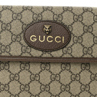 Gucci GG Supreme Monogram Neo Vintage Web Belt Bag Brown 8 of 10