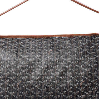 Goyard Goyardine Fidji Zip Hobo Black Gold 8 of 8