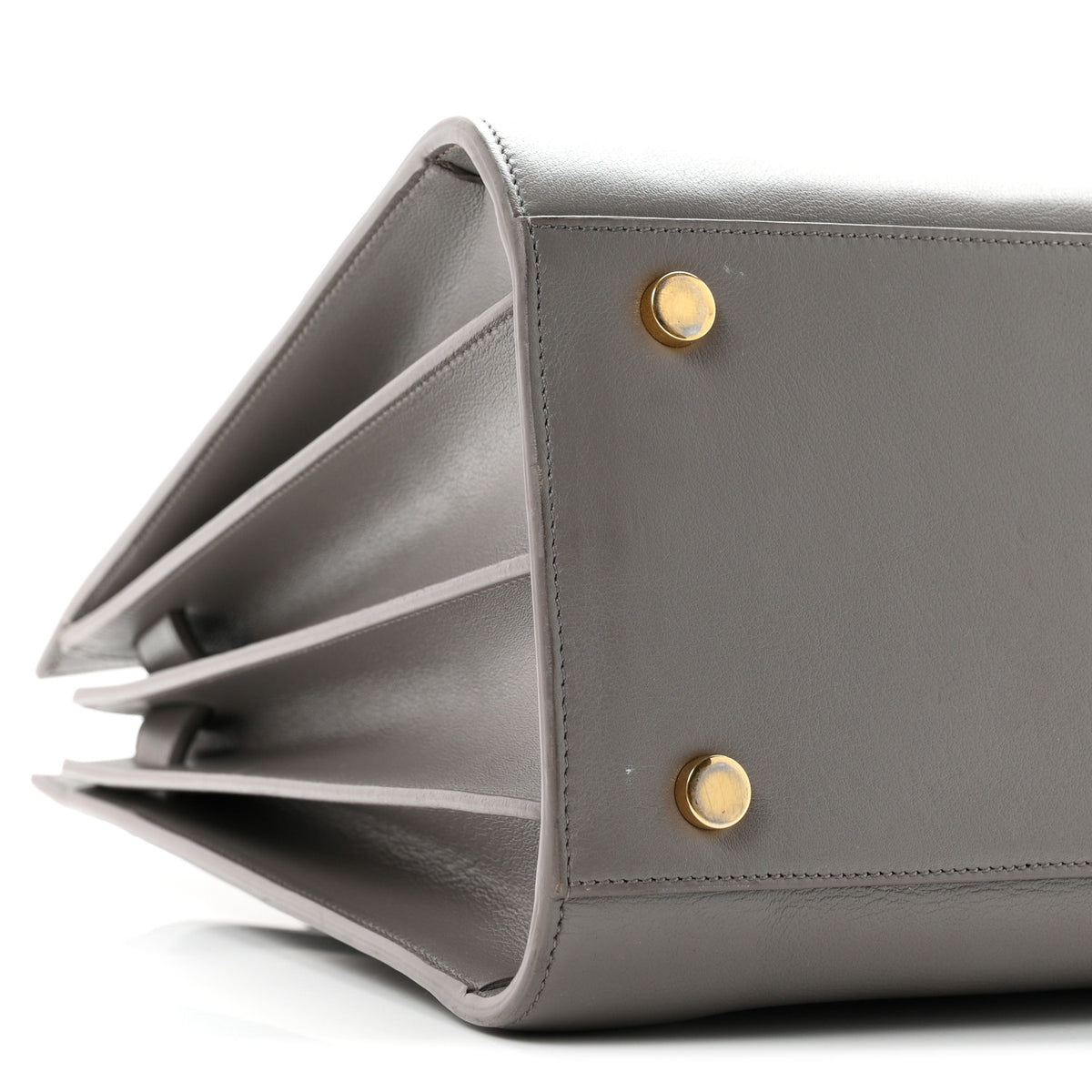 Calfskin Small Sac De Jour Fog