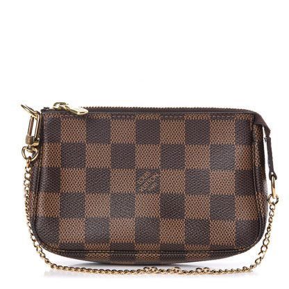 Louis Vuitton Damier Ebene Mini Pochette Accessories 1 of 7