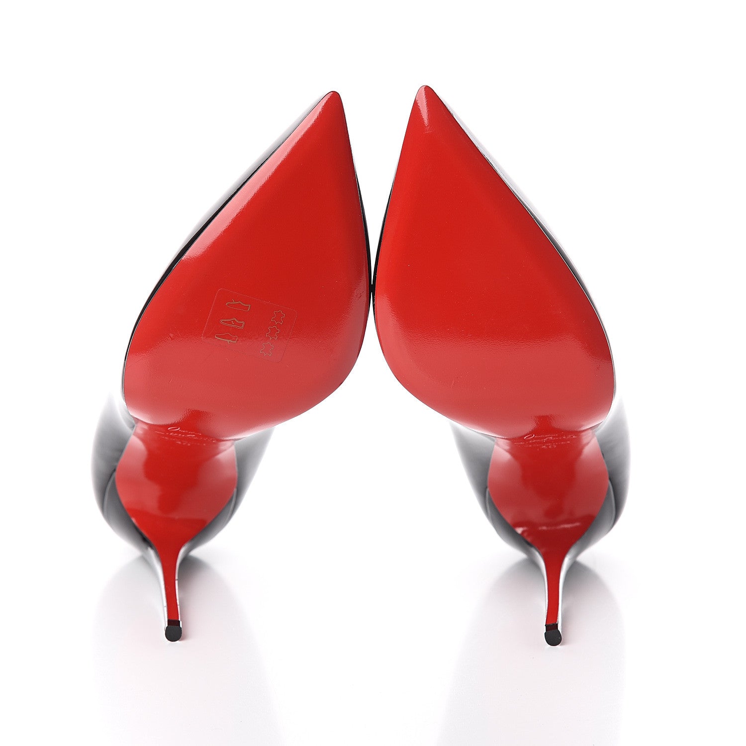 Christian Louboutin Patent Pigalle Follies 100 Pumps 40 Black 5 of 7