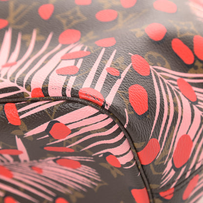 Louis Vuitton Monogram Jungle Dots Neo Neverfull MM Sugar Pink Poppy 10 of 12