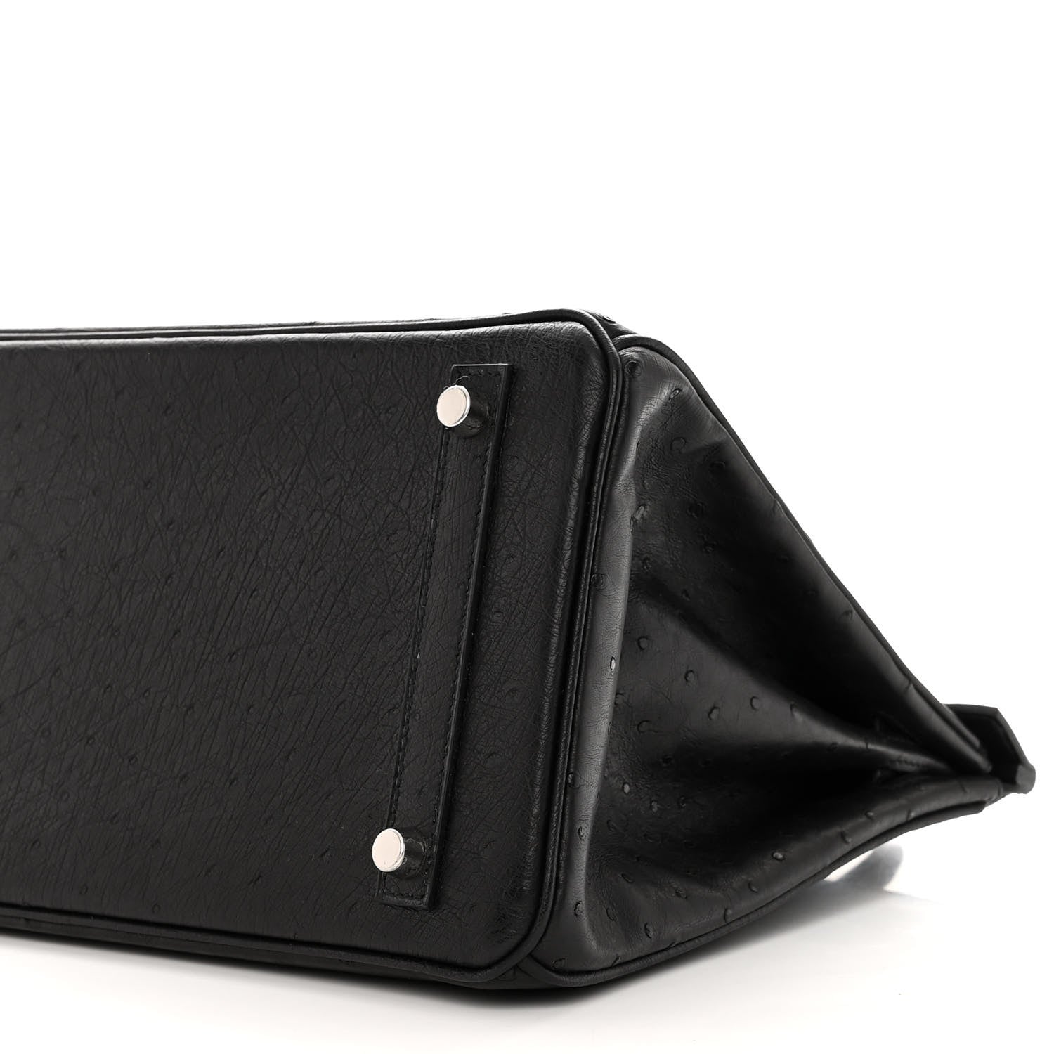 Hermes Ostrich Birkin 30 Black 10 of 11