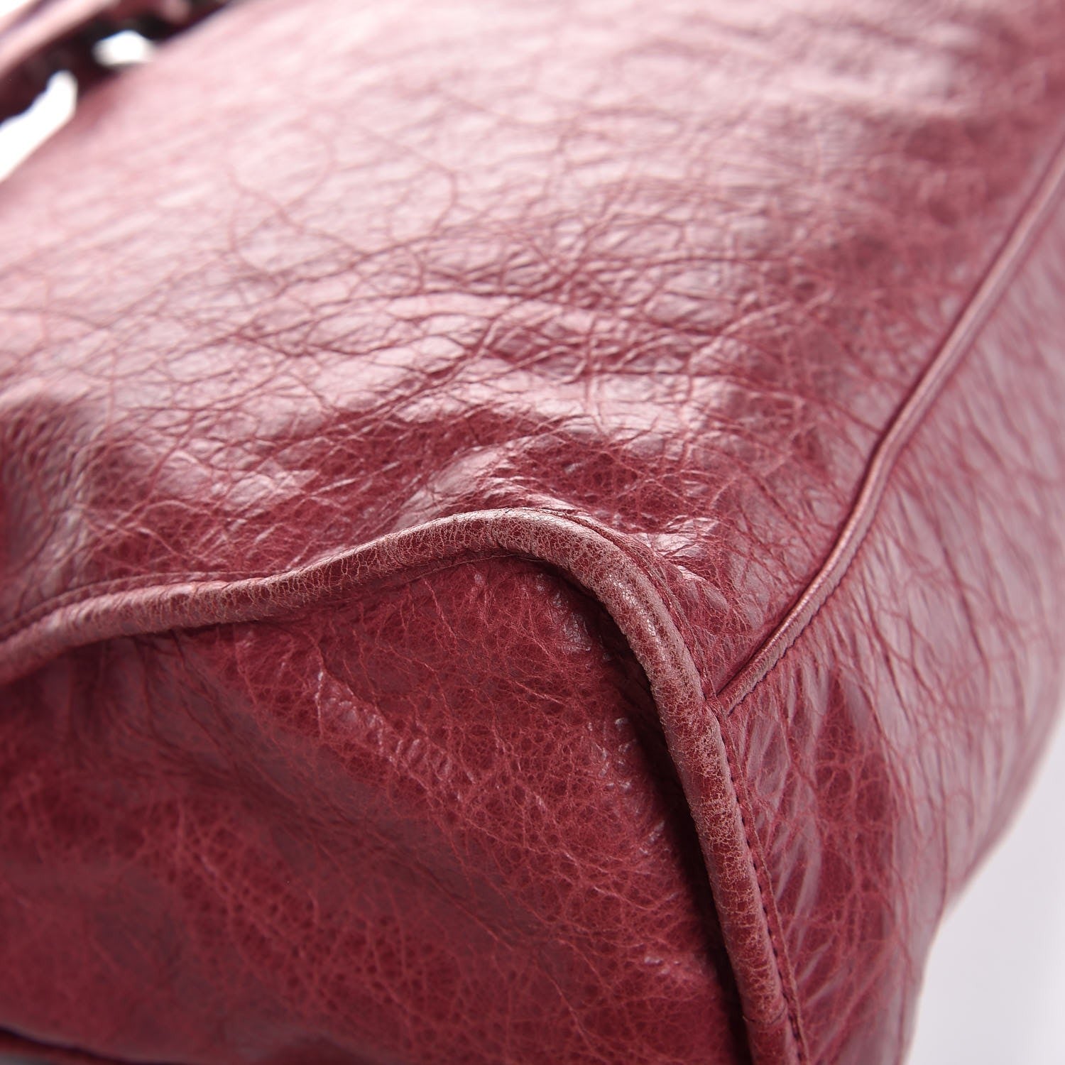 Balenciaga Agneau Classic Hardware City Cassis 10 of 11