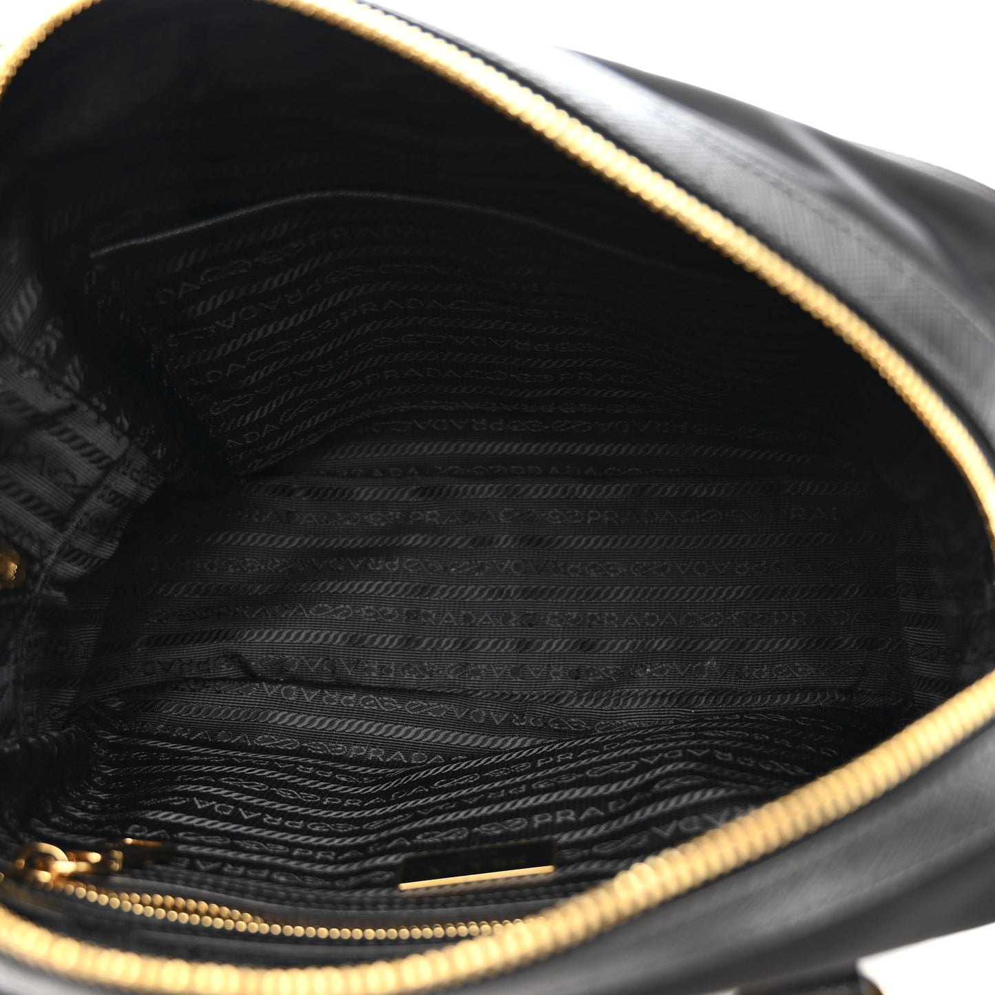 Tessuto Nylon Saffiano Bauletto Black