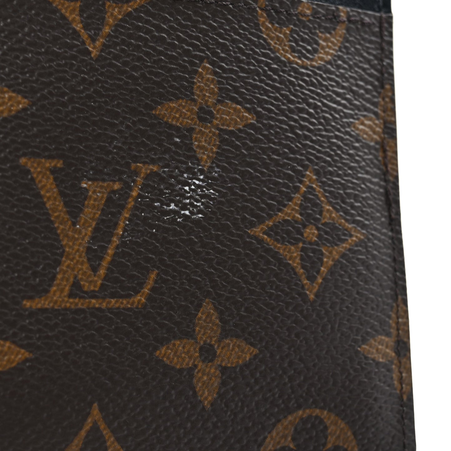 Monogram Slim Purse Black