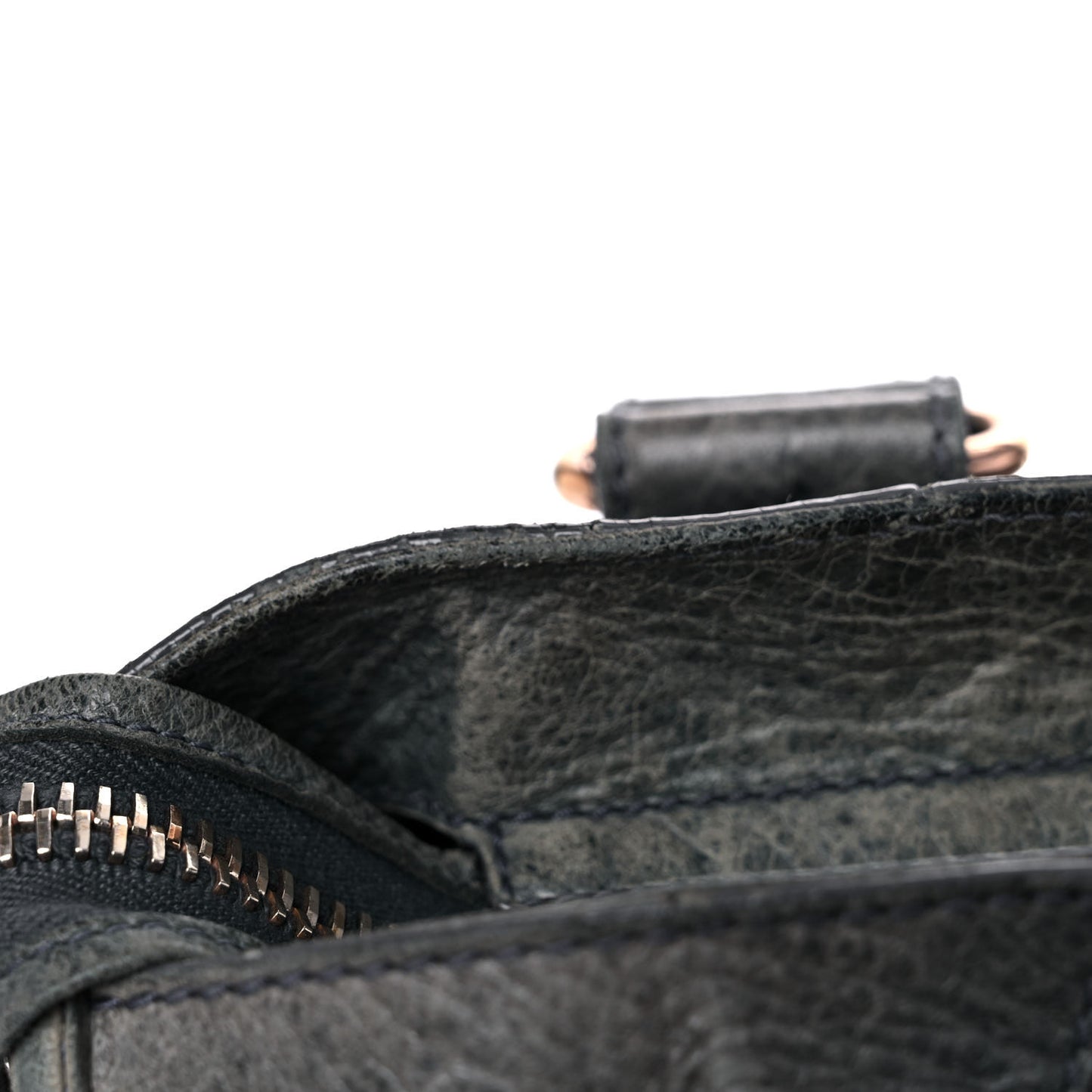 Agneau Giant 21 Rose Gold Hardware City Anthracite