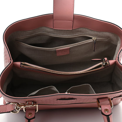 Gucci Soft Microguccissima Medium Tote Soft Pink 5 of 9
