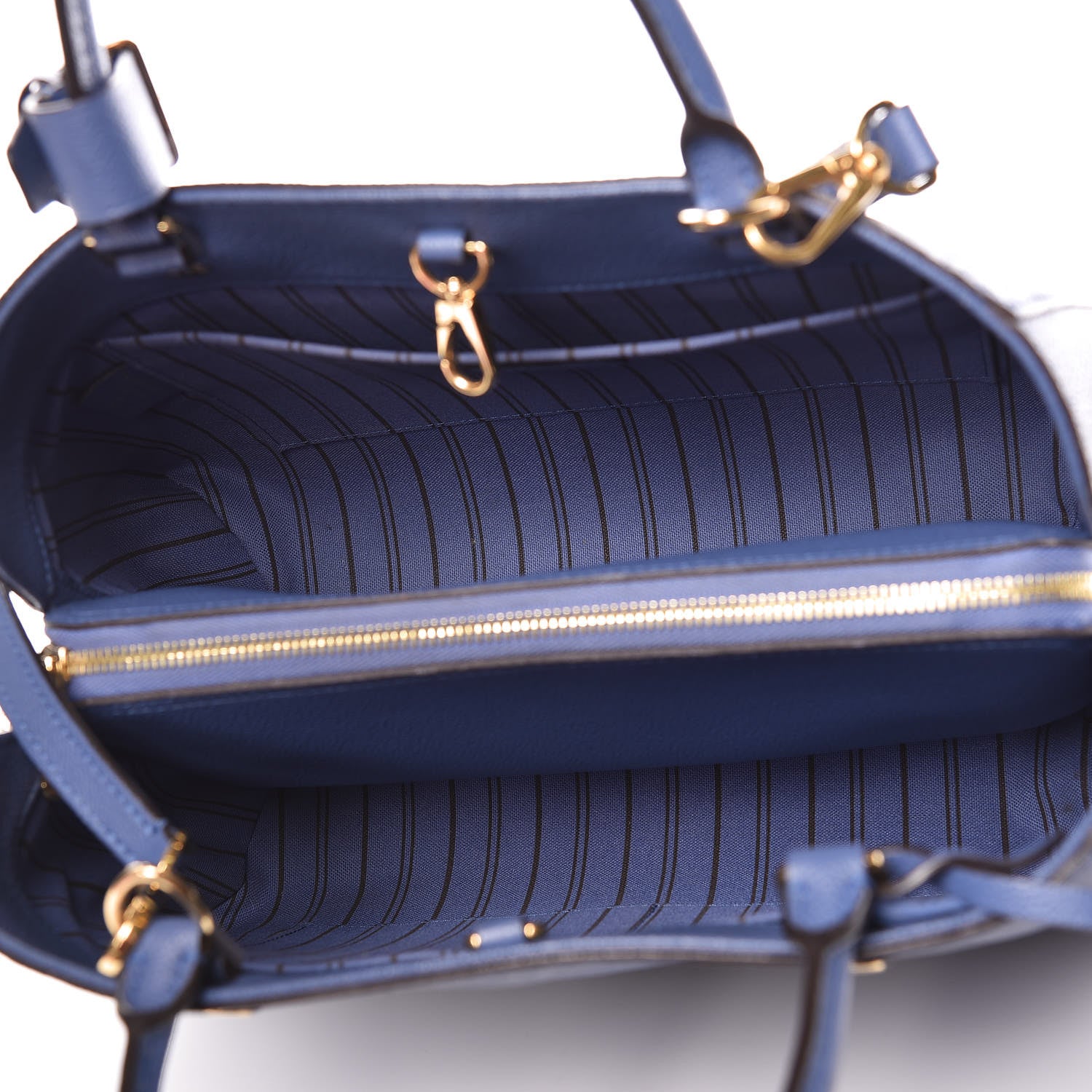 Louis Vuitton Empreinte Montaigne MM Denim 6 of 12