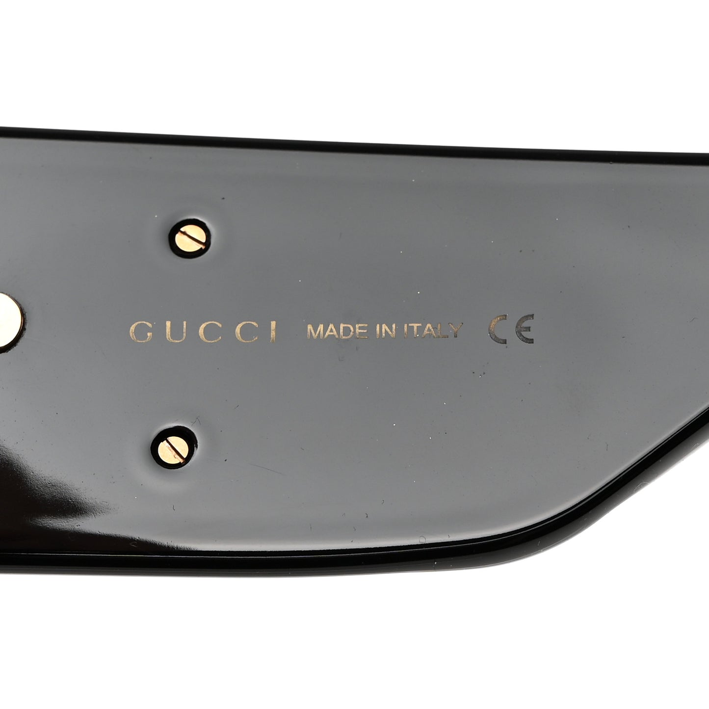 Acetate Rectangular Sunglasses GG0811S Black