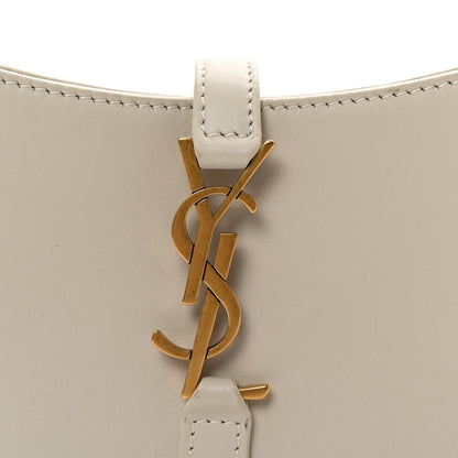 Saint Laurent Smooth Calfskin Le 5 A 7 Mini Hobo Dusty Grey 7 of 9