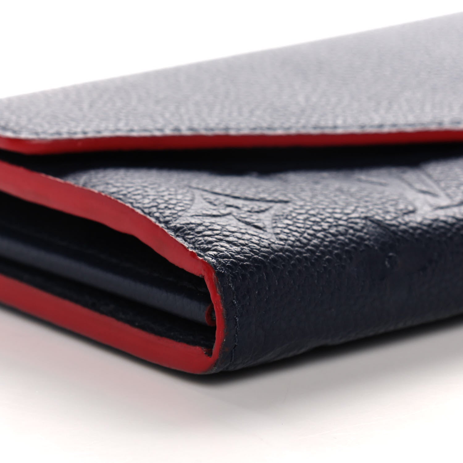 Louis Vuitton Empreinte Sarah Wallet NM Marine Rouge 9 of 13