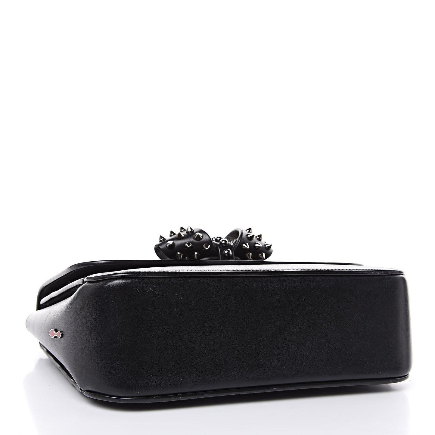 Calfskin Small Sweety Charity NV Shoulder Bag Black