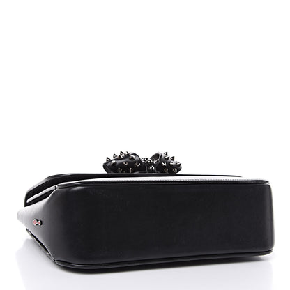 Christian Louboutin Calfskin Small Sweety Charity NV Shoulder Bag Black 4 of 9