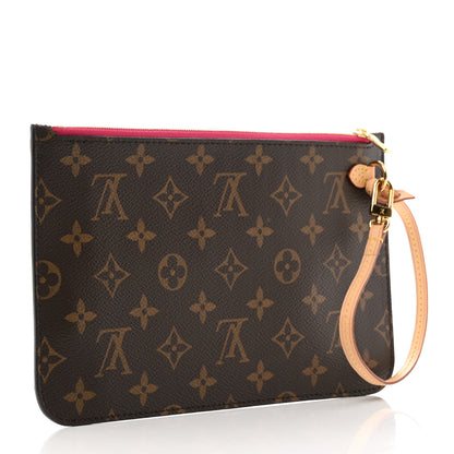 Louis Vuitton Monogram Neverfull MM GM Pochette Pivoine 3 of 7