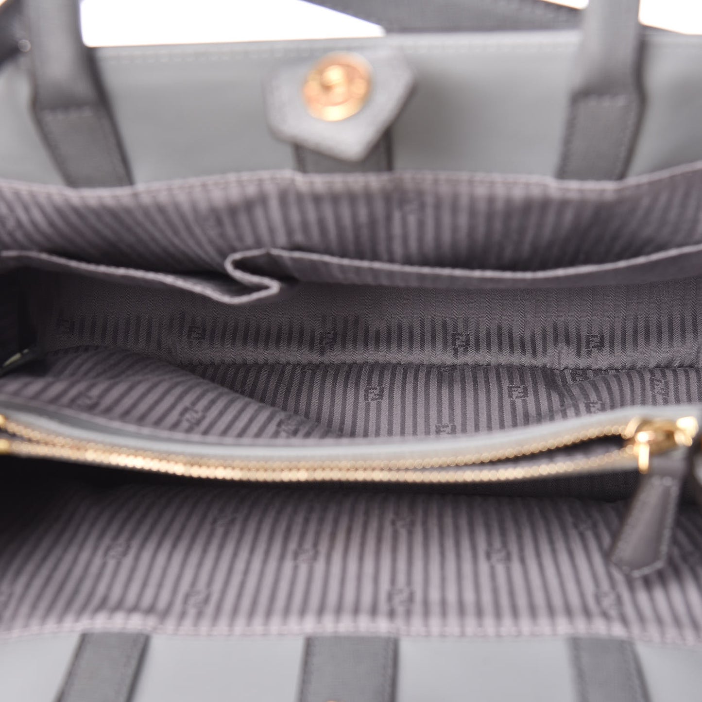 Vitello Elite Flamingo Regular 2Jours Tote Grigio Grigio Chiaro