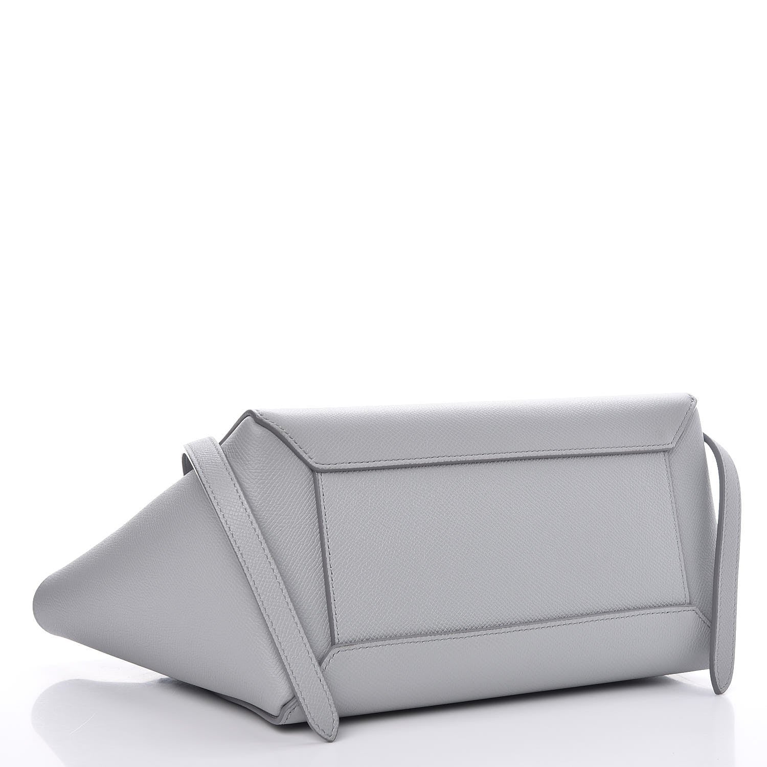 Celine Grained Calfskin Micro Belt Bag Pearl Blue 4 of 8