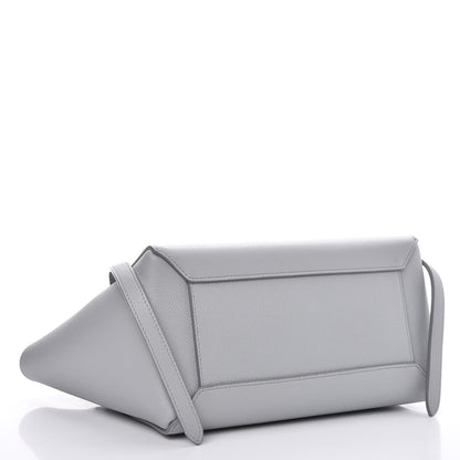 Celine Grained Calfskin Micro Belt Bag Pearl Blue 4 of 8