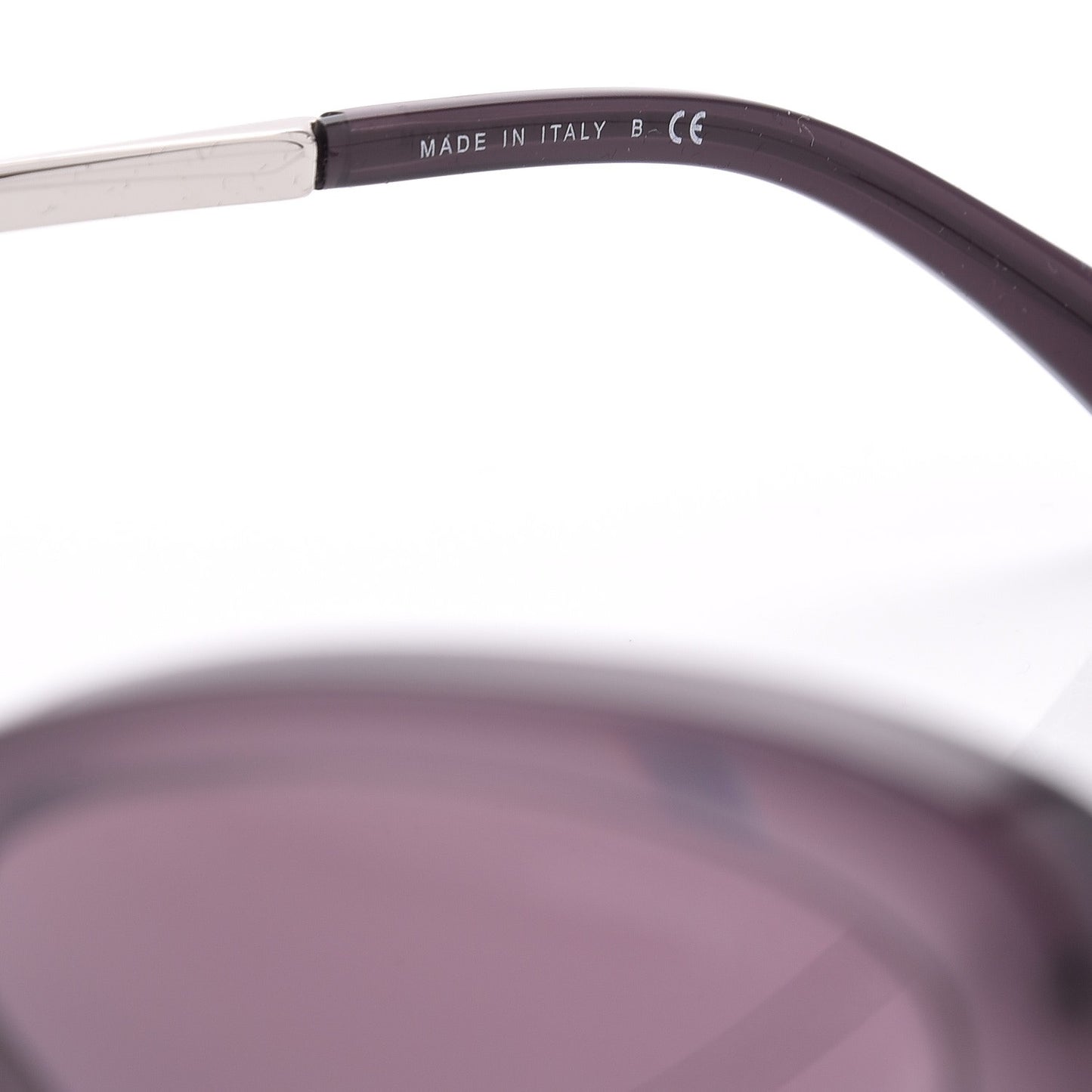 Acetate Pearl Cat Eye Sunglasses 5340-H Purple