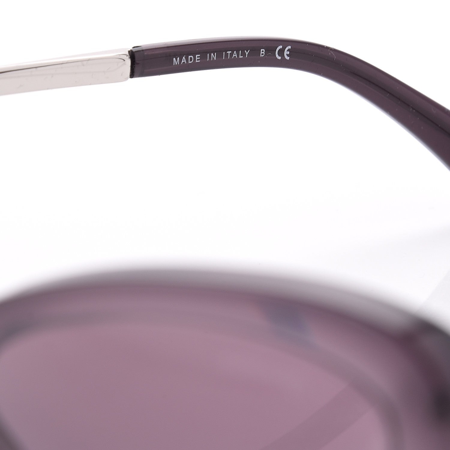 Chanel Acetate Pearl Cat Eye Sunglasses 5340-H Purple 6 of 9