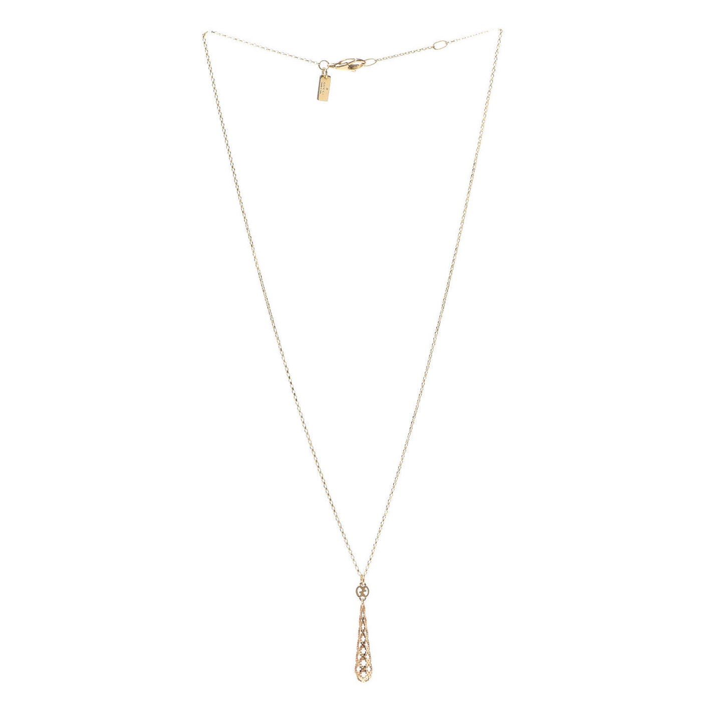 18K Yellow Gold Diamantissima Pendant Necklace