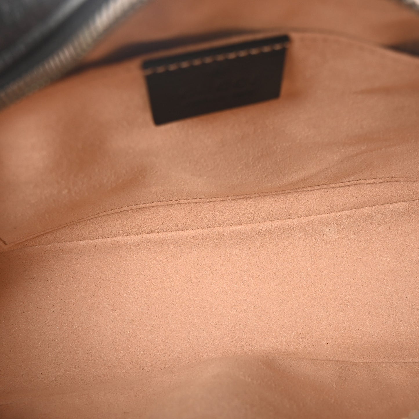 Calfskin Matelasse Small GG Marmont Chain Shoulder Bag Black