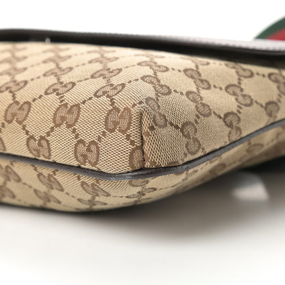 Gucci Monogram Signature Web Small Messenger Brown 10 of 12