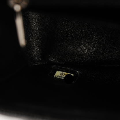 Chanel Caviar Quilted Jumbo Single Flap Black 6 of 7
