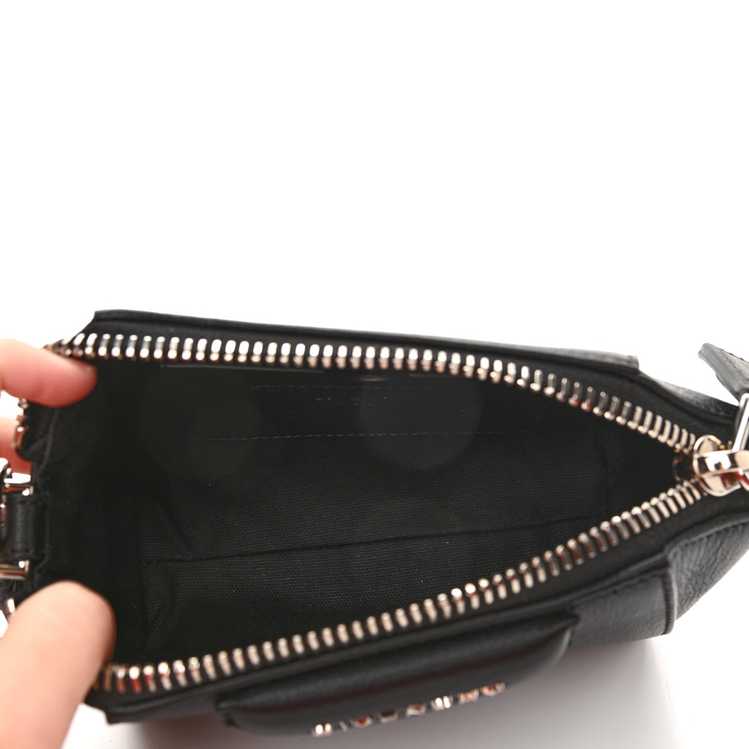 Givenchy Sugar Goatskin Nano Antigona Black 5 of 9