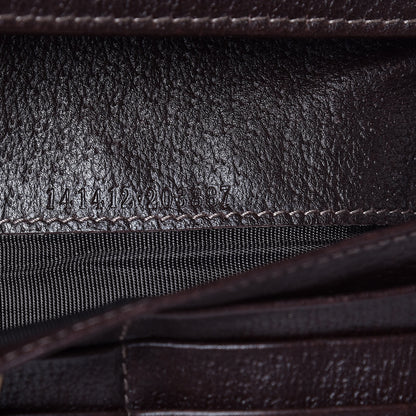 Gucci Monogram D Ring Wallet Chocolate 7 of 8