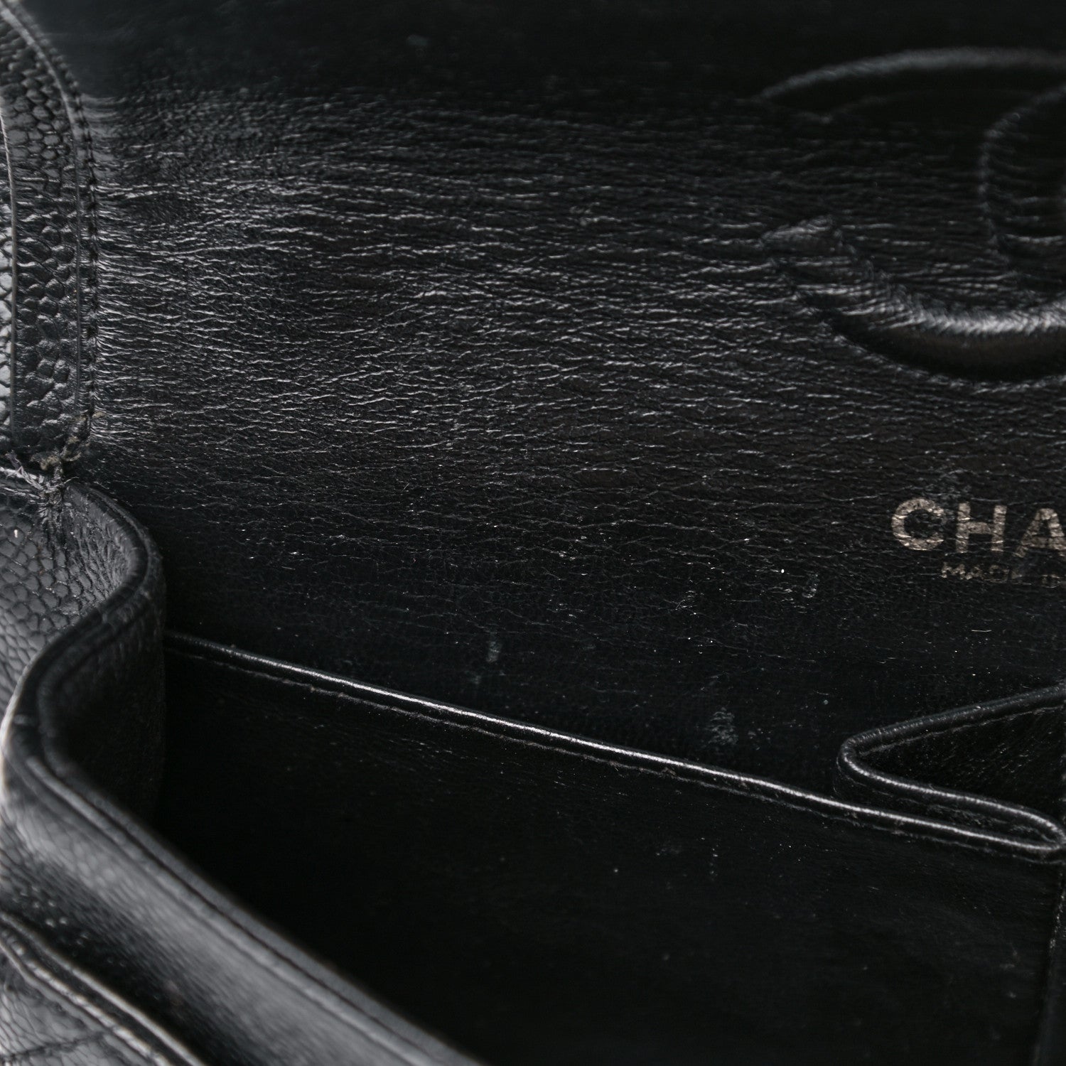 Chanel Caviar Quilted Small Double Flap Black 12 of 14