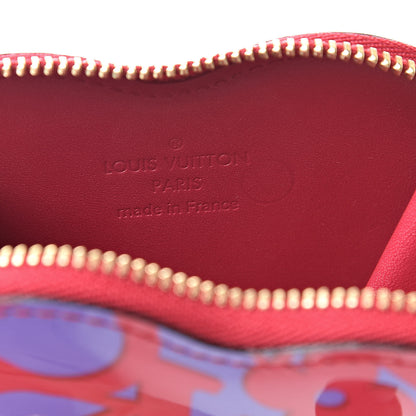 Louis Vuitton Patent Sweet Monogram Coeur Heart Coin Purse Rose Indien 6 of 6