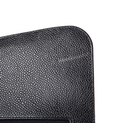 Chanel Caviar Quilted Jumbo Double Flap Black 11 of 13