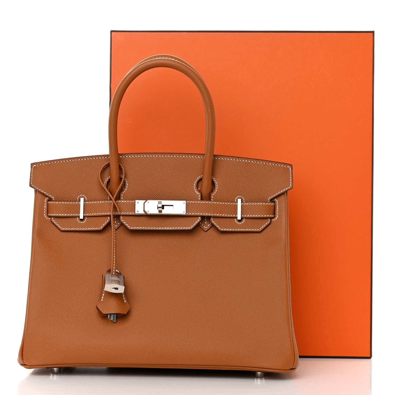 Hermes Epsom BIRKIN 30 Gold 13 of 13