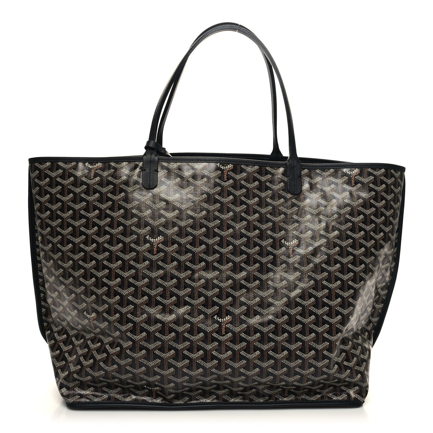 Goyardine Reversible Anjou GM Black