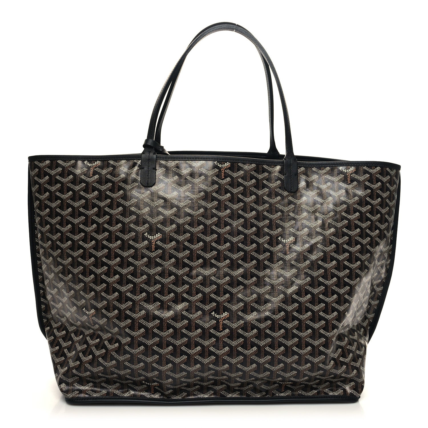 Goyard Goyardine Reversible Anjou GM Black 1 of 12