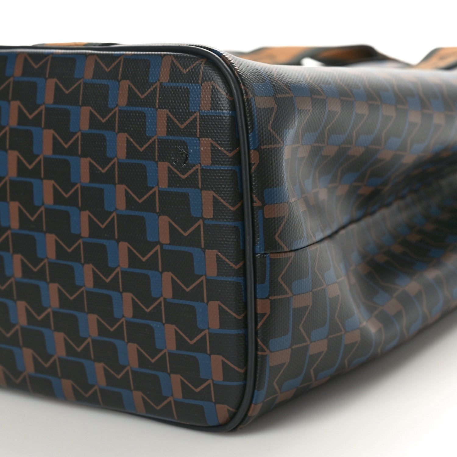 Moynat Canvas 1920 M Monogram Tote Black Brown 10 of 10