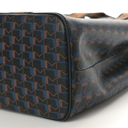 Moynat Canvas 1920 M Monogram Tote Black Brown 10 of 10