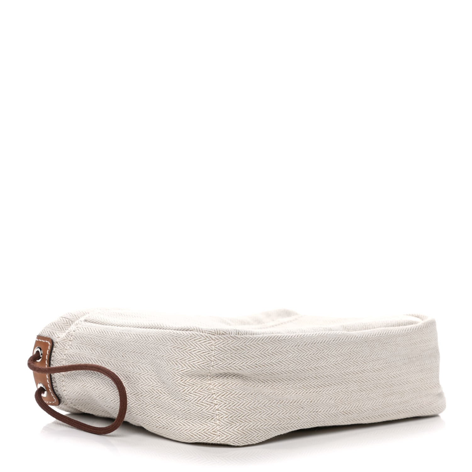 Hermes Canvas Barenia Fourbi 20 PM Pouch Naturel Fauve 4 of 11