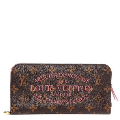 Louis Vuitton Monogram Articles de Voyage Ikat Insolite Wallet Rose Velours 1 of 8