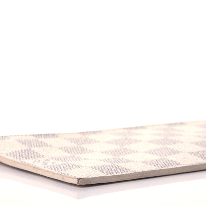 Louis Vuitton Damier Azur Felicie Chain Wallet Zippered Insert Rose Ballerine 7 of 8