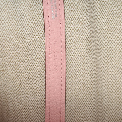 Hermes Vache Country Garden Party Tote 36 MM Rose Sakura 6 of 9