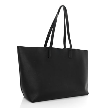 Saint Laurent Calfskin Large Shopping Tote Black 4 of 15