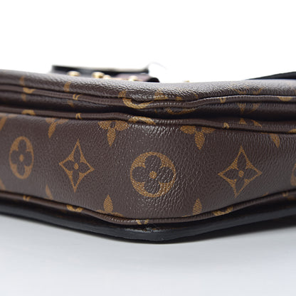 Louis Vuitton Monogram Braided Pochette Metis Safran 10 of 10