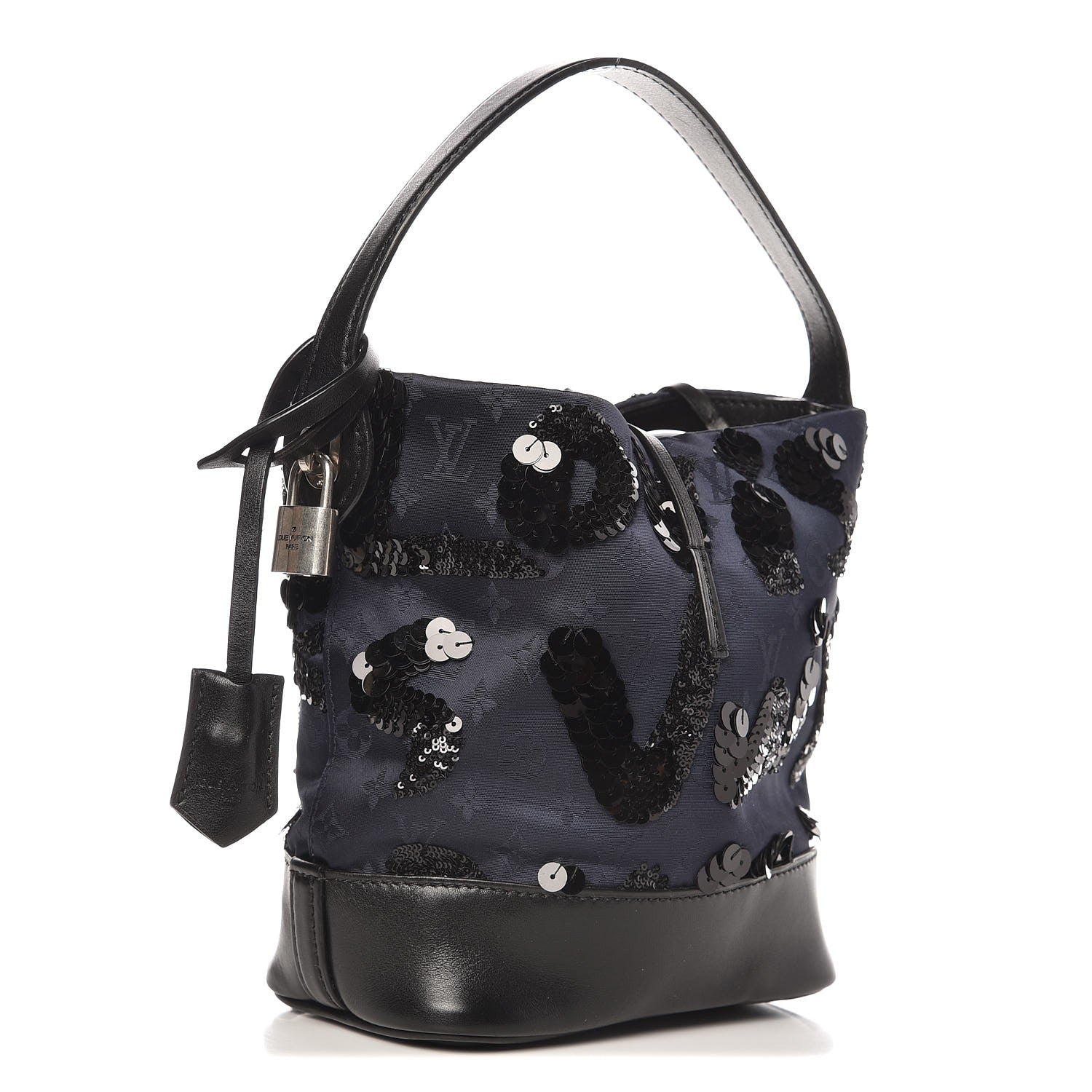 Louis Vuitton Monogram Jacquard Sequin NN14 Spotlight PM Navy 3 of 8