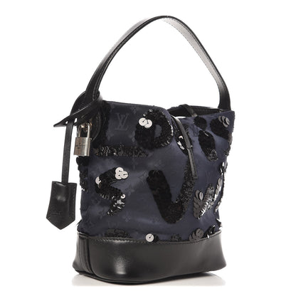 Louis Vuitton Monogram Jacquard Sequin NN14 Spotlight PM Navy 3 of 8