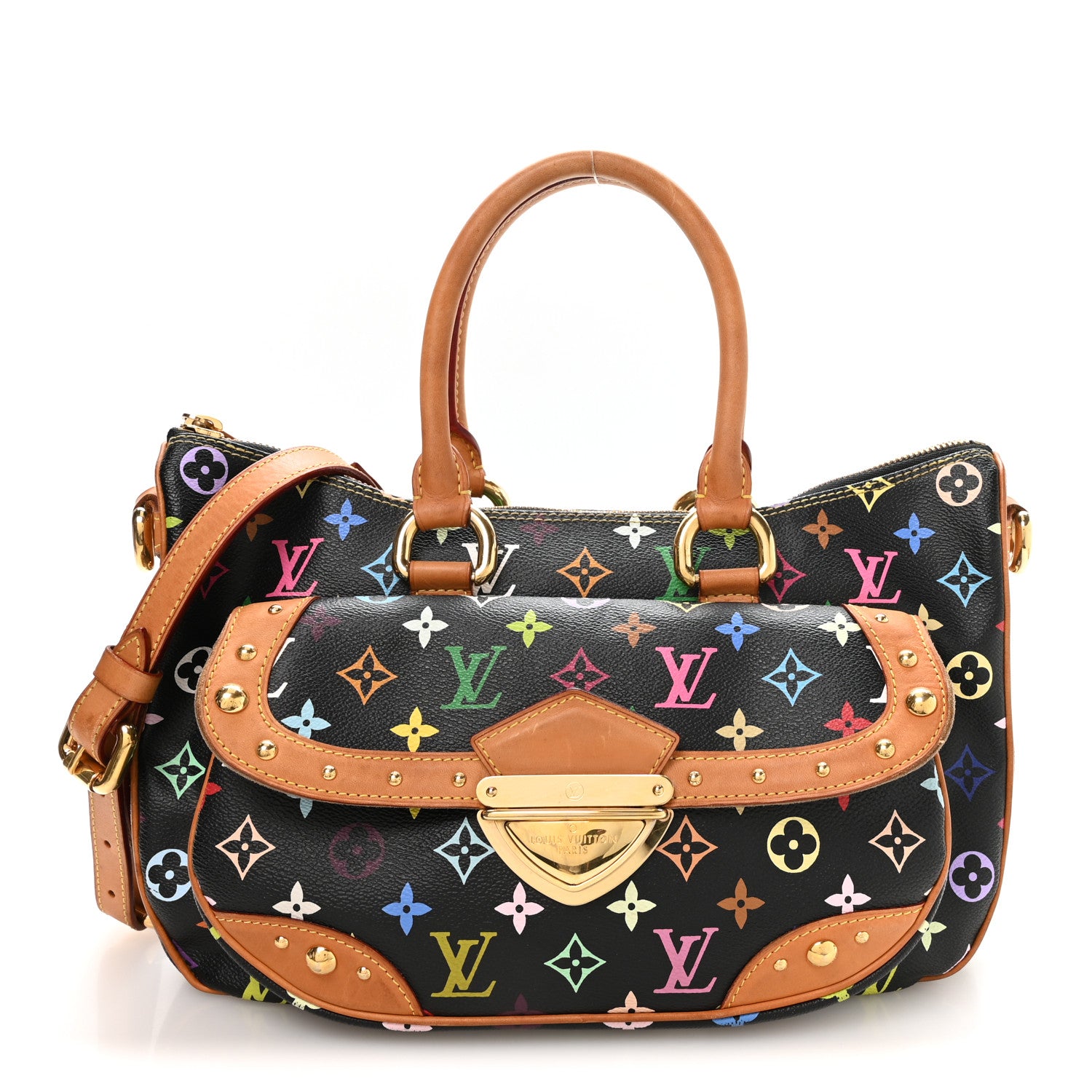 Louis Vuitton Monogram Multicolor Rita Black 1 of 8
