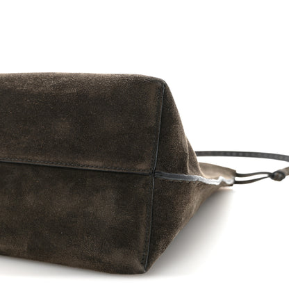 The Row Suede Wander Bag Brown 9 of 9