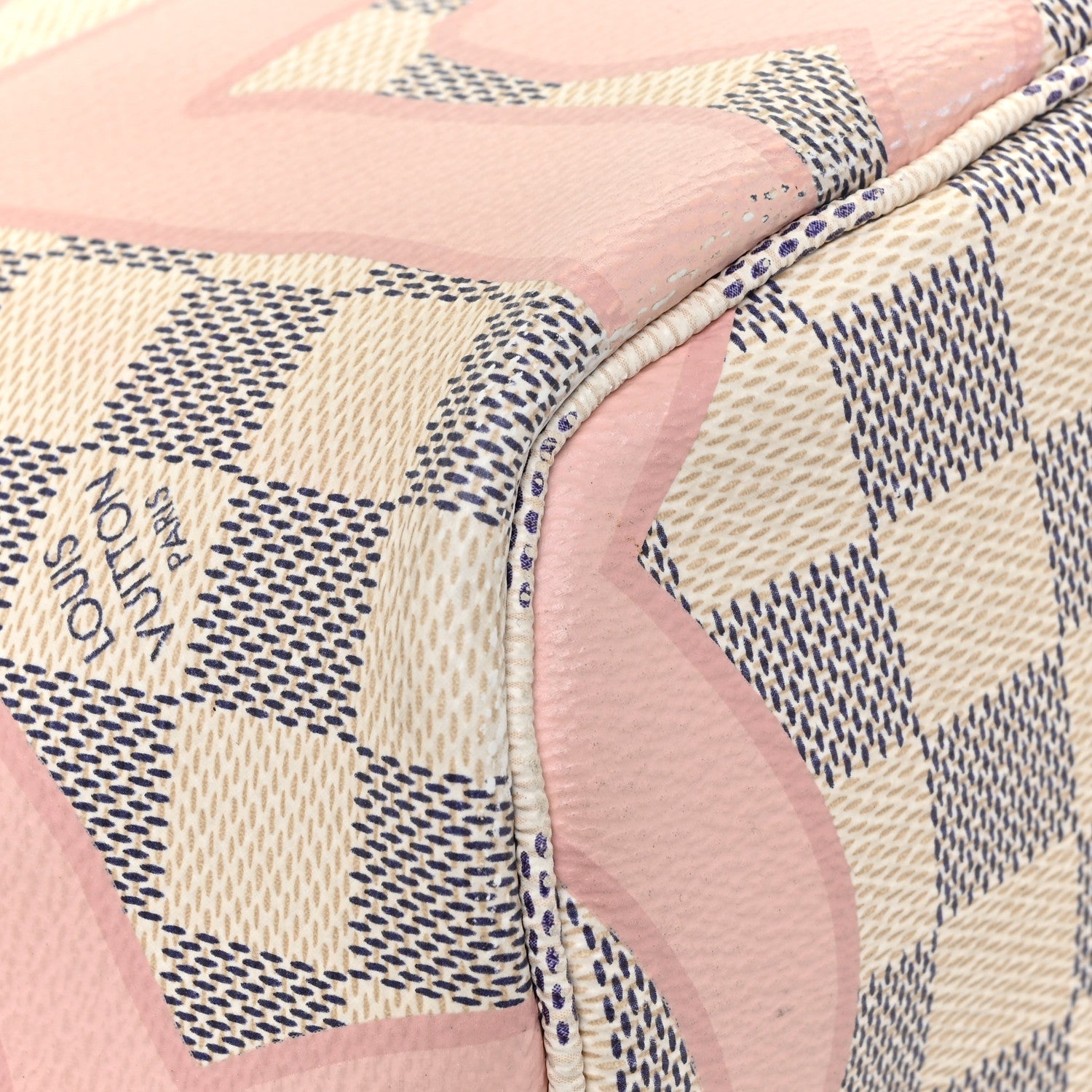 Louis Vuitton Damier Azur Tahitienne Neverfull MM 13 of 22