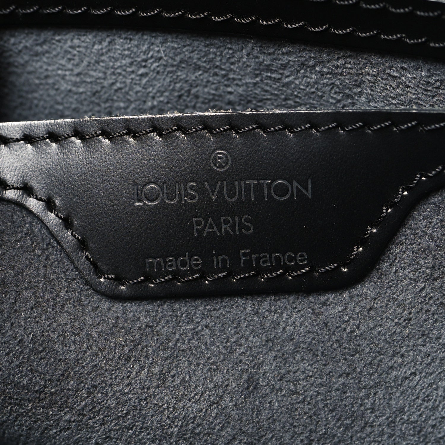Louis Vuitton Epi Saint Jacques PM Black 6 of 9